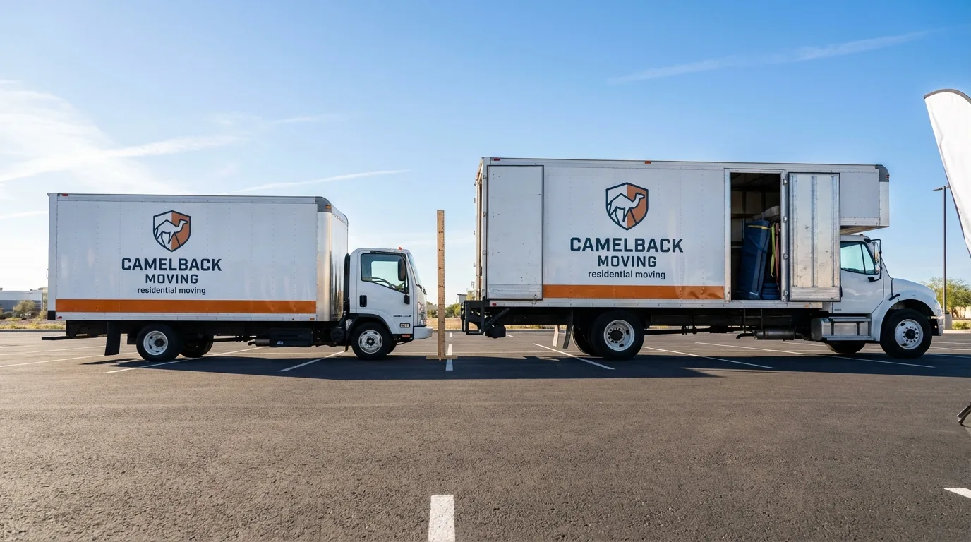 Moving truck size capacity guide in Abilene